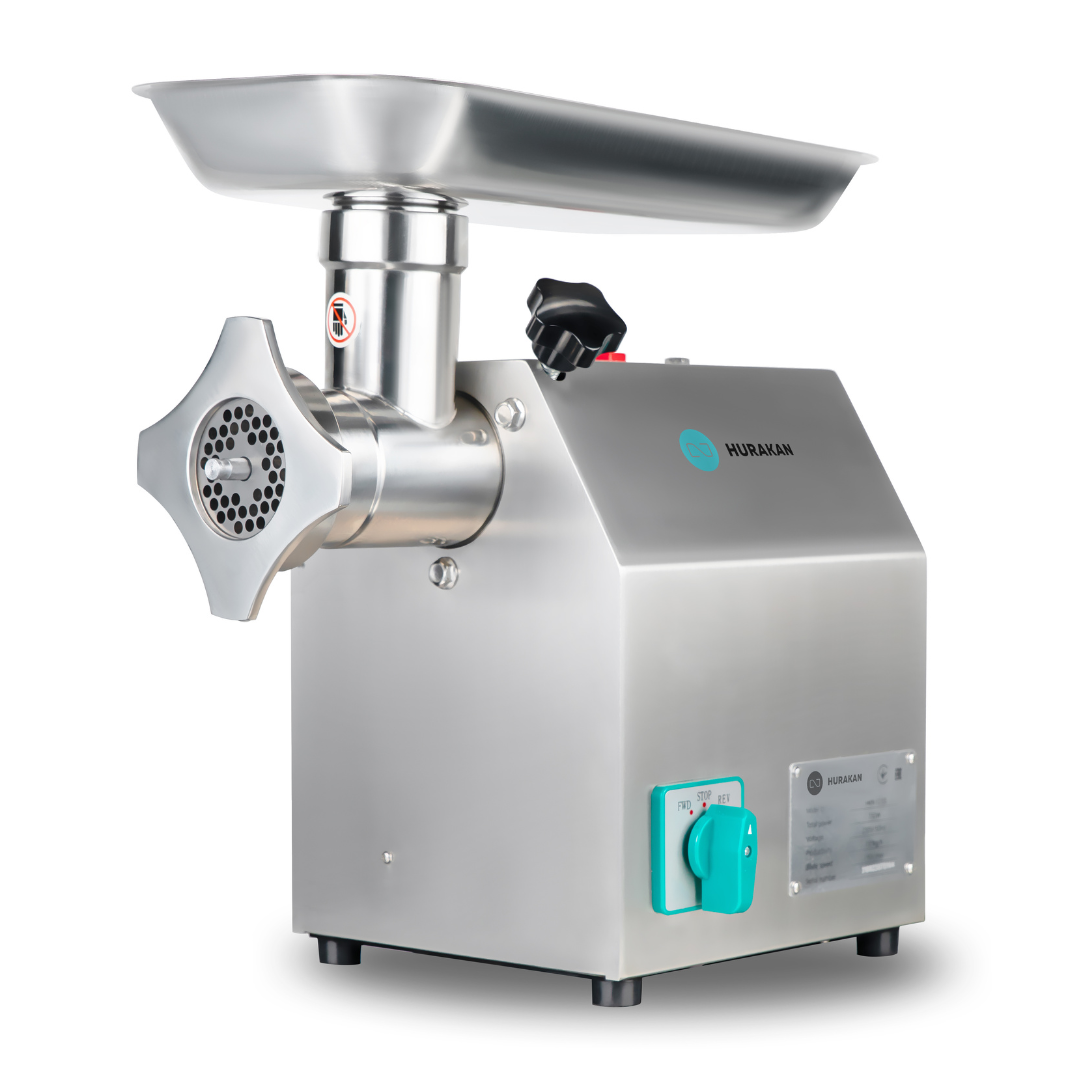 М'ясорубка HURAKAN HKN-12SS 750W НЕРЖ. СТАЛЬ REVERSE